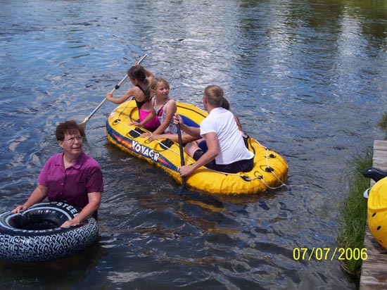 2006 family reunion in Yellowstone National Park